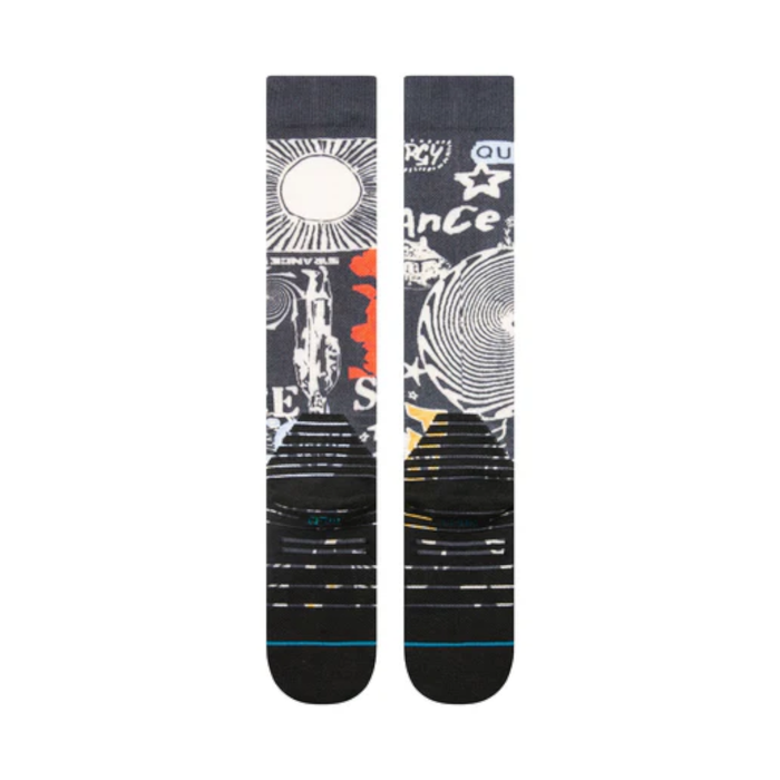 Stance Sock Snowboard Brand Love Mid Poly Black