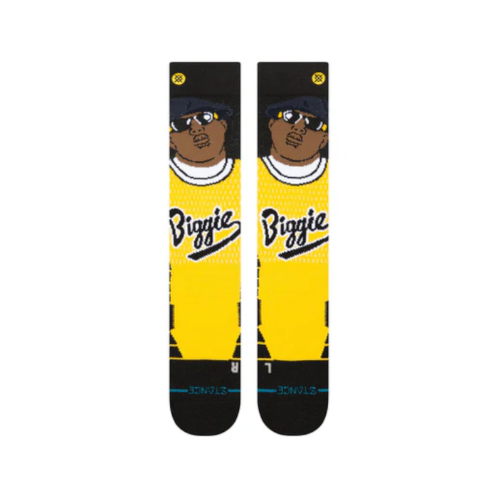 Stance Sock Snowboard Juicy Polu Over The Calf Yellow