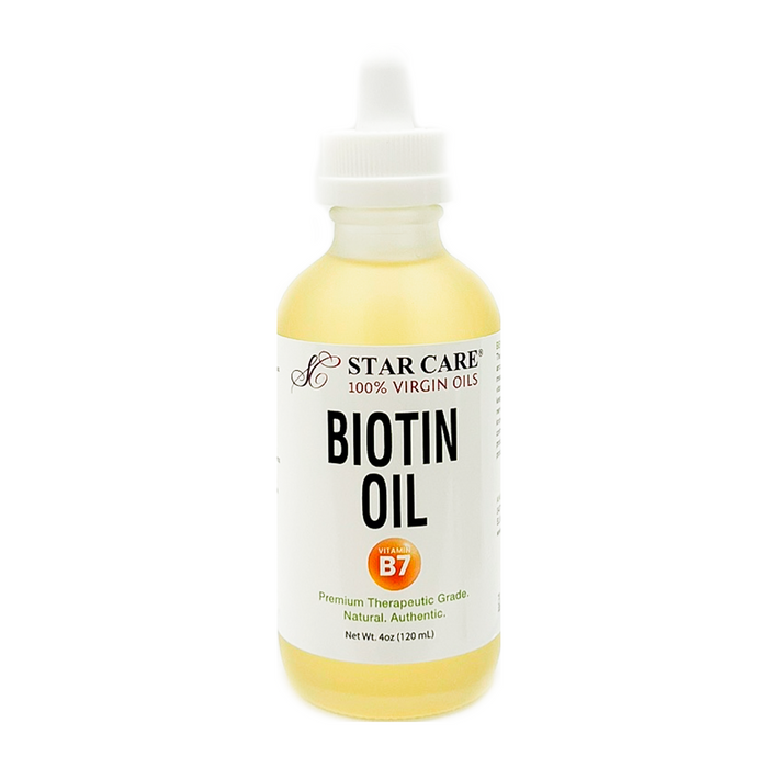 Star Care 100% Virgin Biotin Vitamin B7 Oil 4oz/120ml