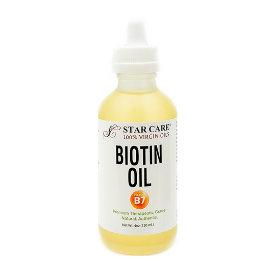 Star Care 100% Virgin Biotin Vitamin B7 Oil 4oz/120ml