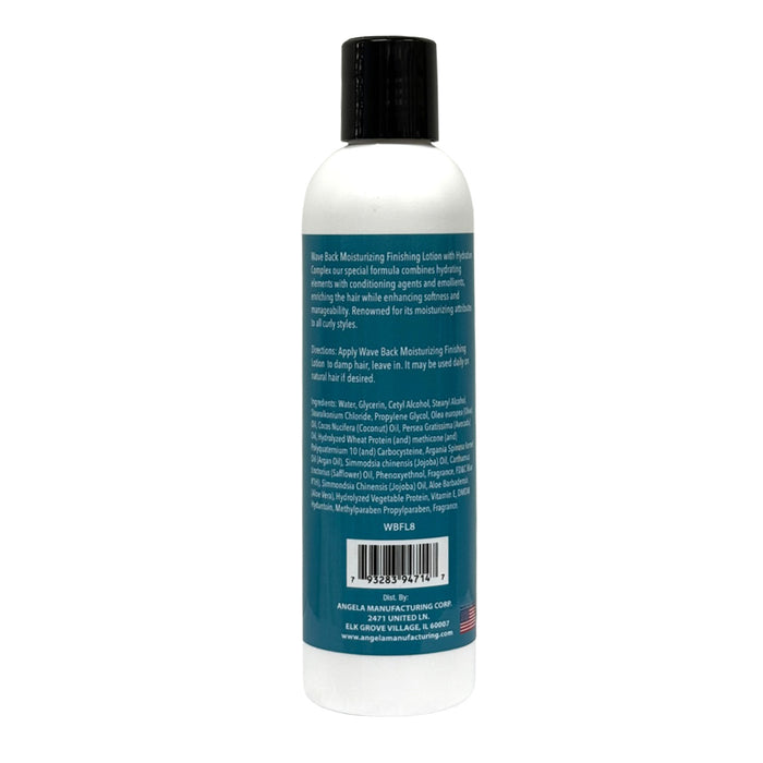 Star Care Professional Wave Back Moisturizing Finishing Lotion for Curly Hair 8oz/ 232ml