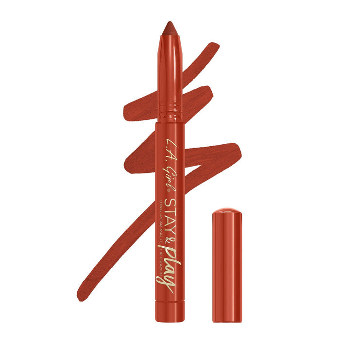 La Girl Cosmetics Lipstick Product Stay And Play Lip Crayon