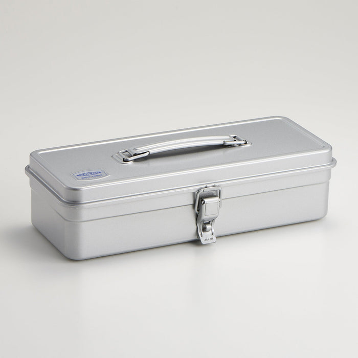 Steel Toolbox with Top Handle and Flat Lid - T-320