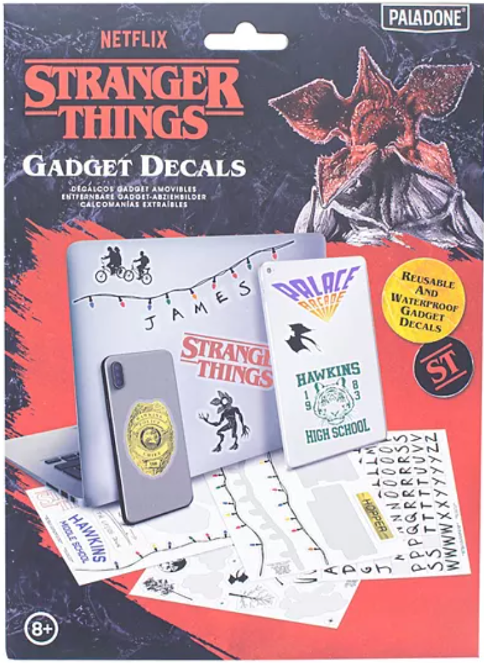 Stranger Things Gadget Decals