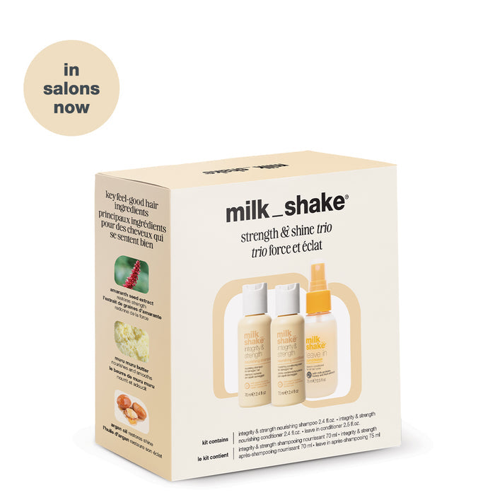 strength & shine travel trio