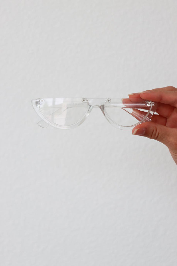 clear acrylic sunglasses