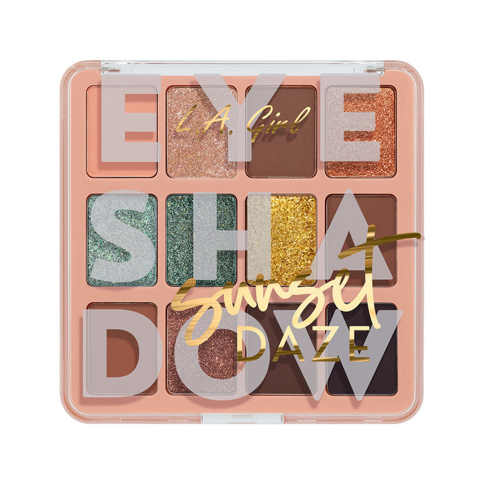 La Girl Cosmetics Eyeshadow Product Sunset Daze Eyeshadow Palette