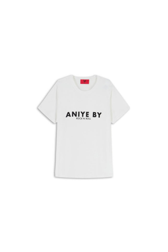 T-Shirt Logo Bianca – Aniye By