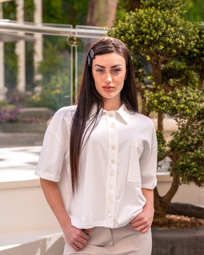 T-Shirt Polo White - Vicolo