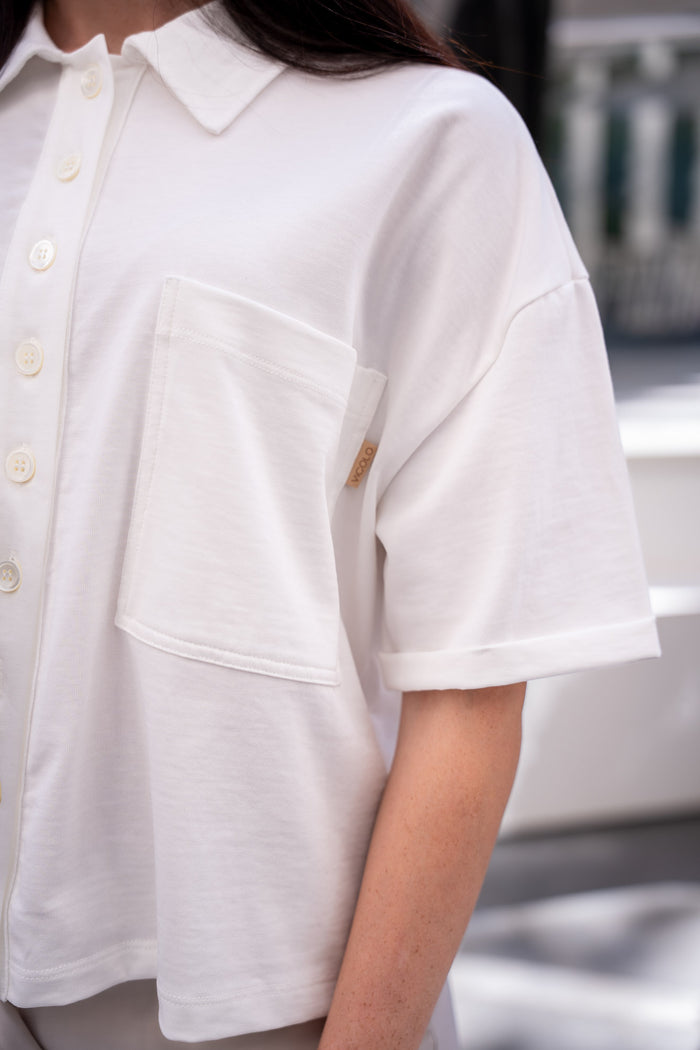 T-Shirt Polo White - Vicolo