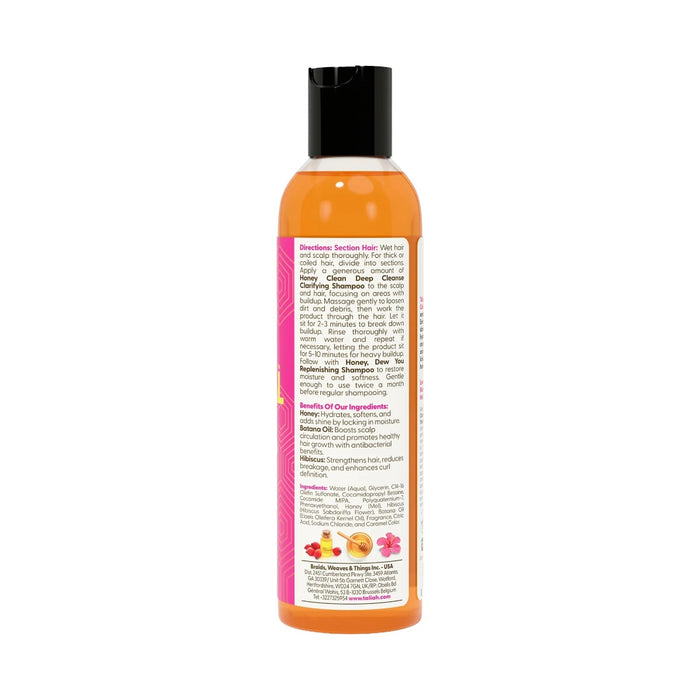 TALIAH WAAJID Natural Honey Clean Clarifying Shampoo 8oz