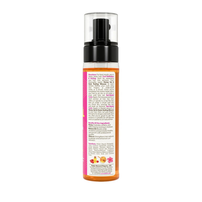 TALIAH WAAJID Natural Honey Styling Mousse 8oz