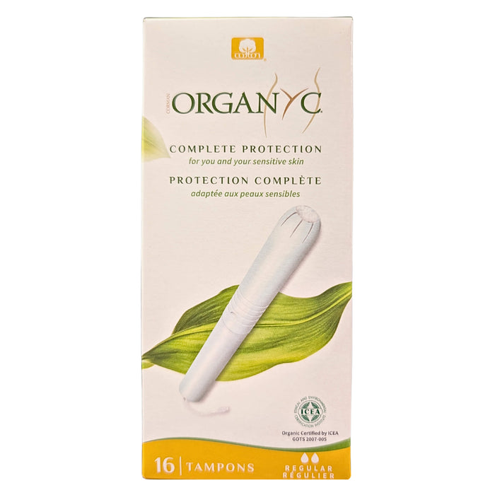 Organyc Beauty Tampons W/applicator Regular 16-Pack