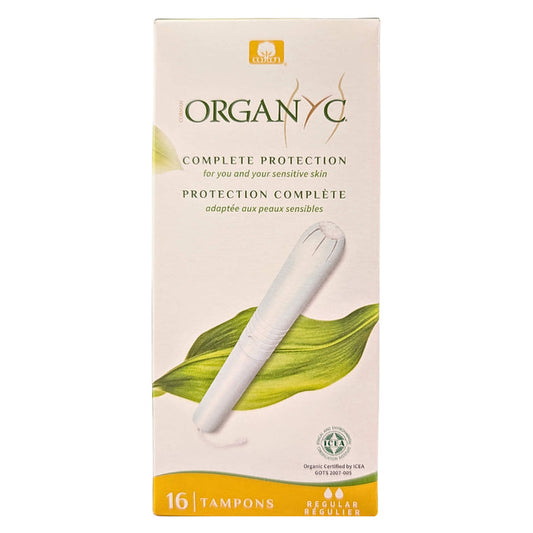 Organyc Beauty Tampons W/applicator Regular 16-Pack