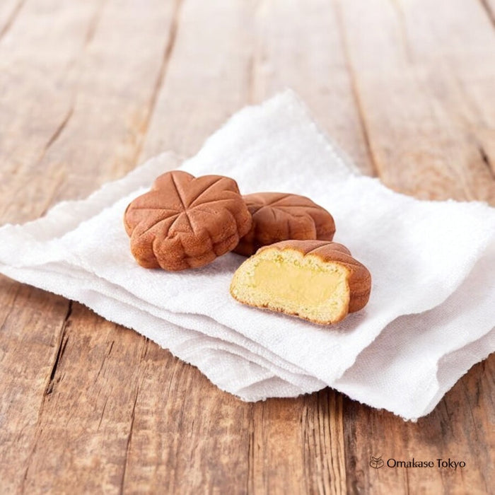 Tennen Seikatsu Momiji Manju Custard 30 Packs