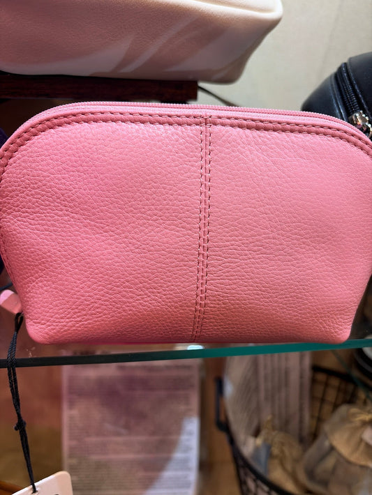 Small ili New York cosmetics case bag with zipper closure, compact and stylish for storing beauty essentials.