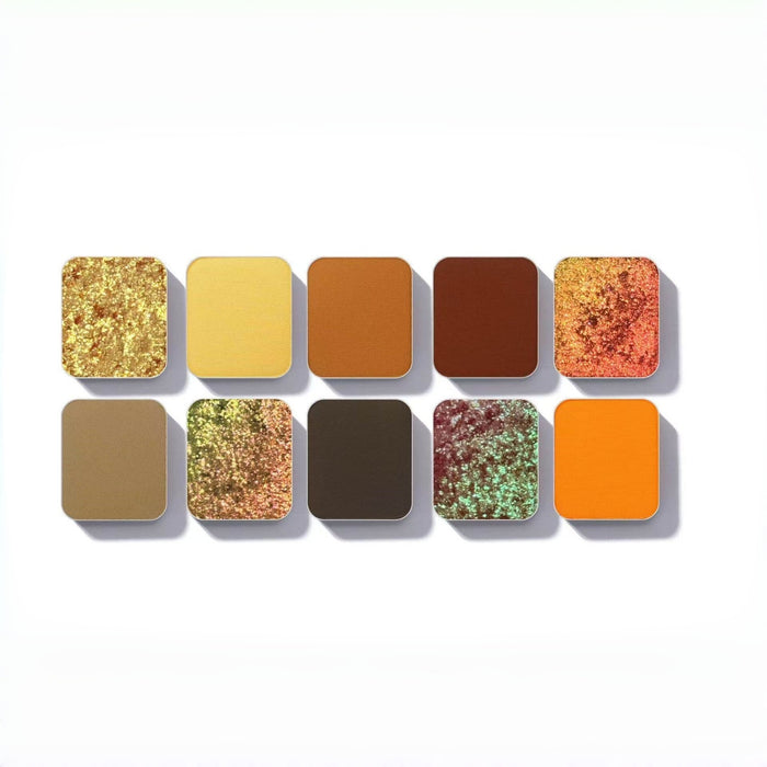 THE U COSMETICS Dusk Sands 10-Color Chameleon Eyeshadow Palette (3.0) T5631