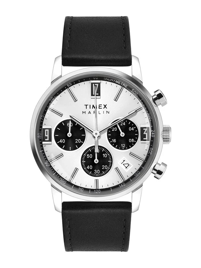 Timex Marlin Round 21mm Silver Dial Analog Watch - TWEG26703