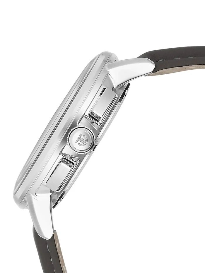 Titan Dial & Stainless Steel Strap Analogue Watch - 90200SL02