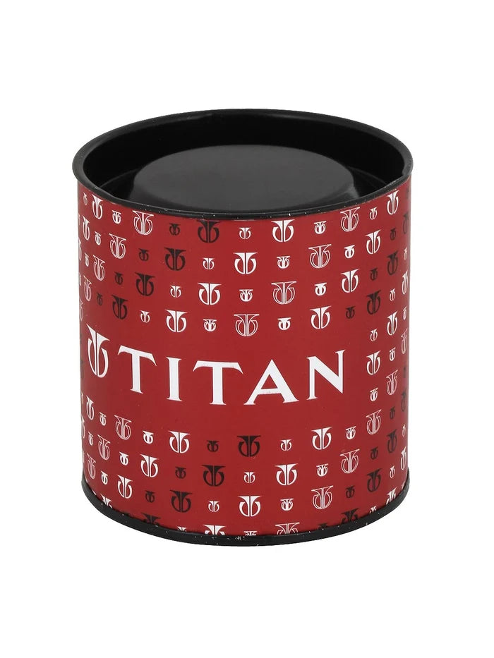 Titan Karishma Zing Quartz Analogue Brown Dial Watch - 1644SL01
