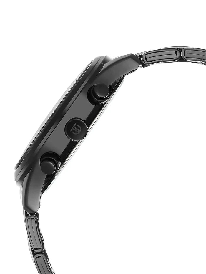 Titan Multifunction Analog With Black Dial Watch - NT1805KM06
