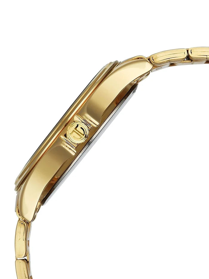 Titan Neo Arabic Quartz Brass Dial & Stainless Steel Strap Analogue Watch - 1870YM01