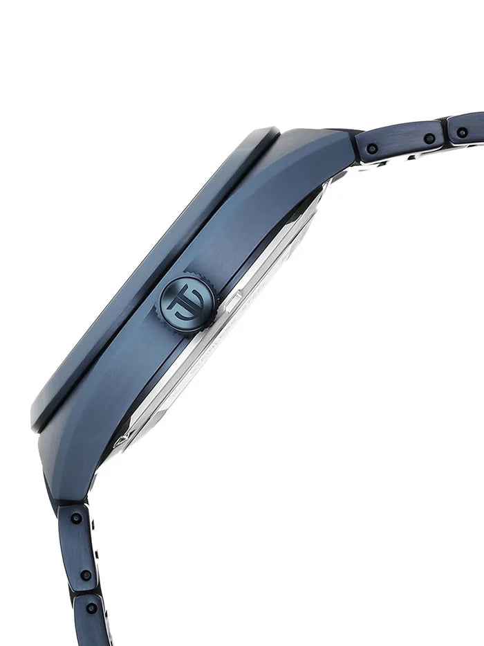 Titan Skeleton Bracelet Style Strap Analogue Automatic Motion Powered Watch - 90221QM03