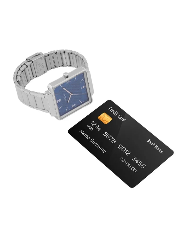 Titan Stainless Steel Bracelet Style Strap Analogue Watch - NR10005SM01