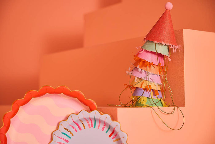Top Off The Fun Mini Glitter Party Hats Set