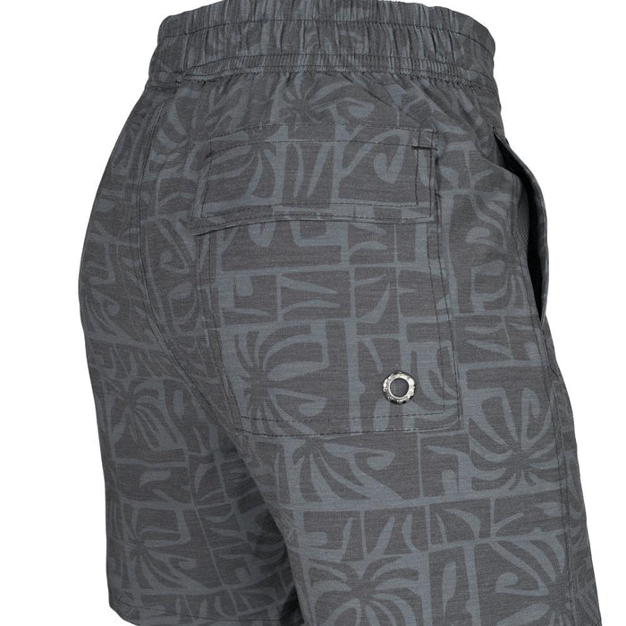 Traje de baño Niño Reef Negro Gris Prints