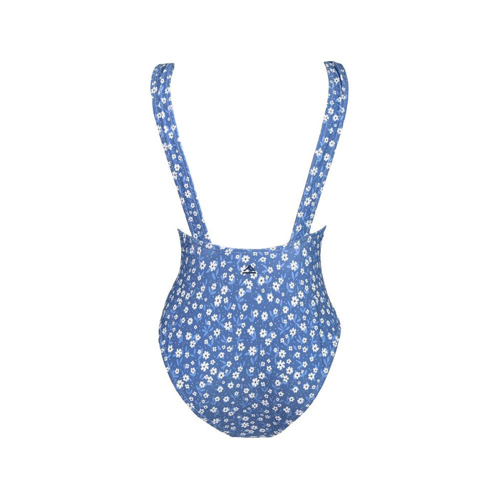 Traje de Baño Reef Flores Azul