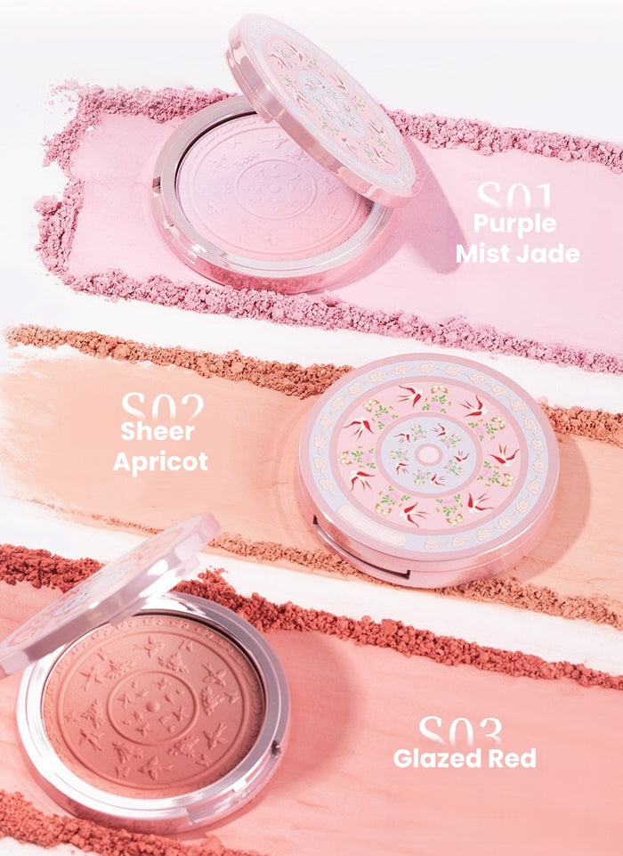 Truth'Key Birds & Blossoms Gradient Blusher Palette T5791