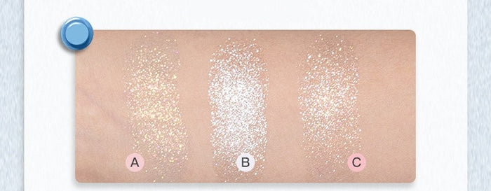 Truth'Key Golden Mountain at Sunrise Tri-Color Highlighter Cream T5790