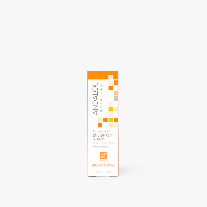 Turmeric + Vitamin C Enlighten Serum - Andalou Naturals US
