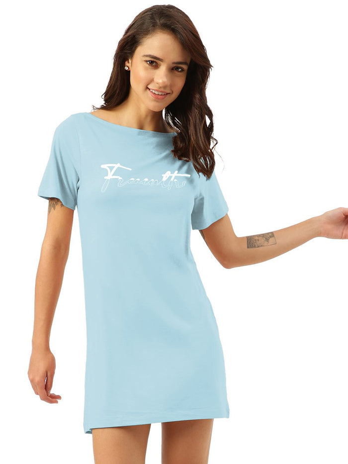Twin Skin Women's T-shirt Dress (Pack of 1)