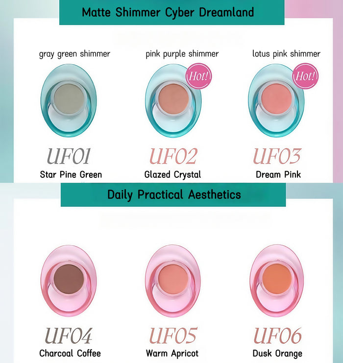 Uhue Multi-Use Makeup Cream for Blusher & Eyeshadow & Lipstick T4757