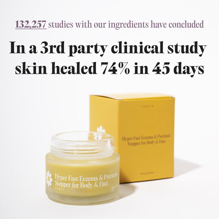 Customer showing results after using Frøya Organics Ultra-Fast Relief Balm