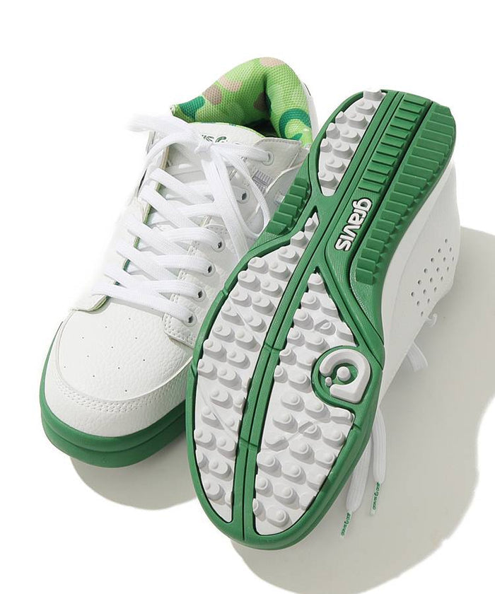 Unisex Gravis Lace Hook Golf Shoes White