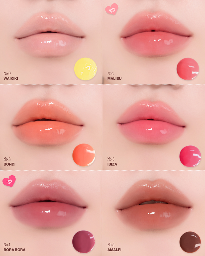 UNLEASHIA - Sunset Dazzle Gloss Balm - 04 Bora Bora