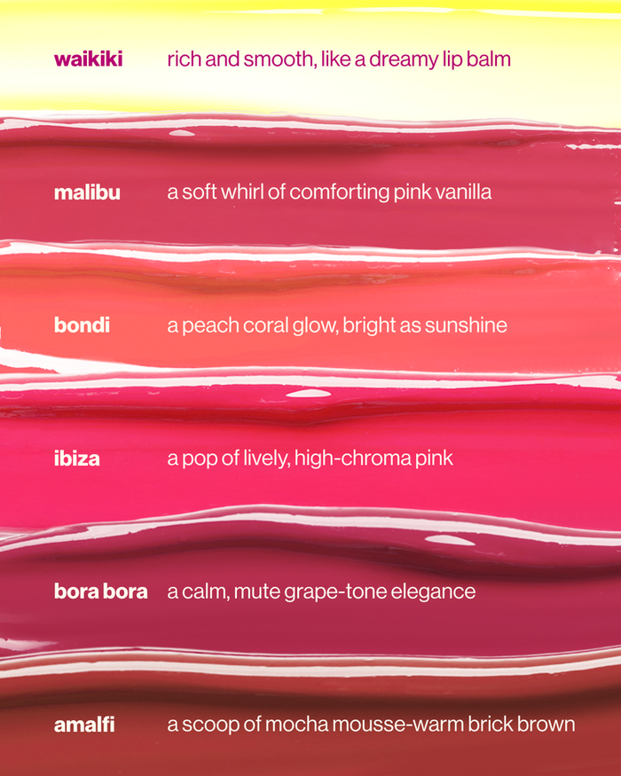 UNLEASHIA - Sunset Dazzle Gloss Balm - 04 Bora Bora