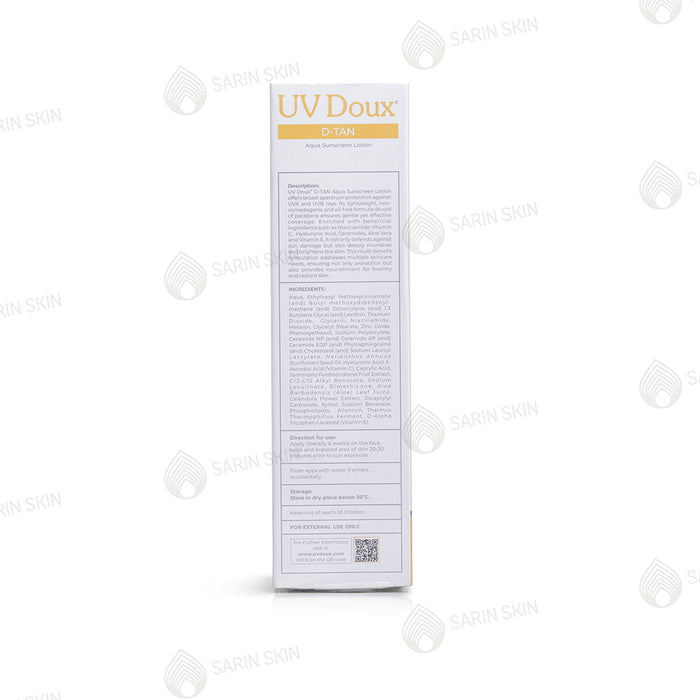 UV Doux D-Tan Aqua Sunscreen Lotion