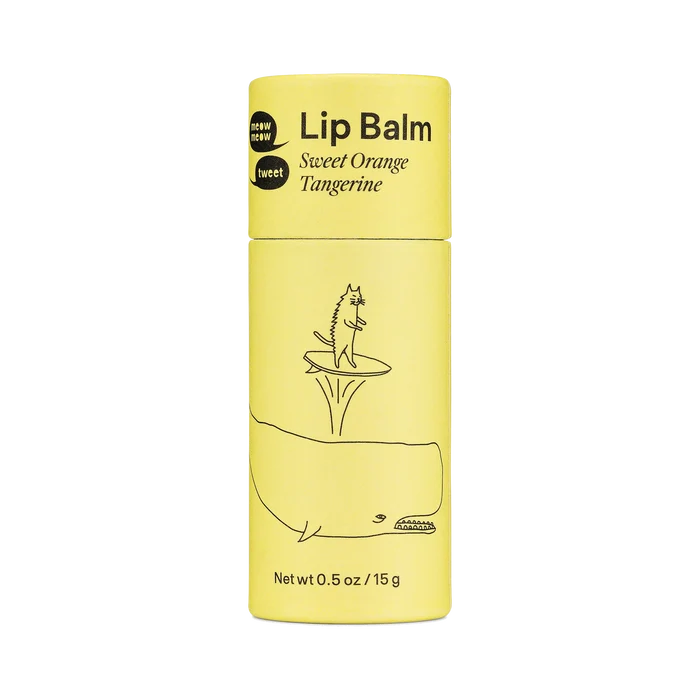Vegan Lip Balm Sweet Orange Tangerine