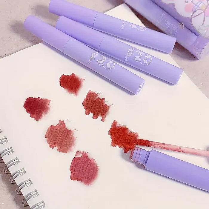 Velvet Matte Lip Stain Set – 6 Shades of Pure Magic