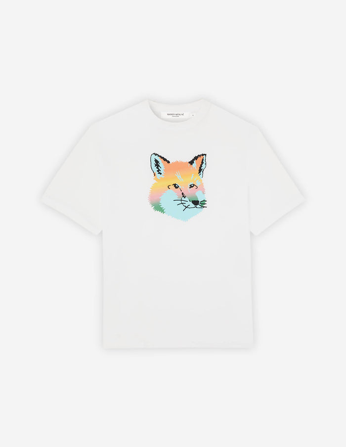 Vibrant Fox Head Easy Tee Blue Haze White