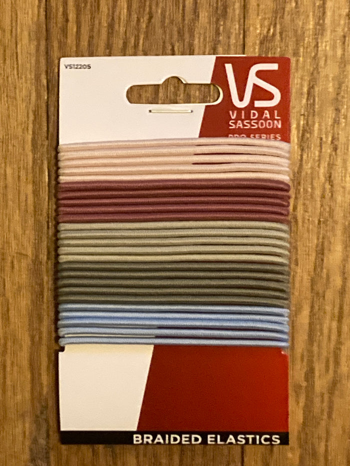 Vidal Sassoon Pro Series 25 piece multi color Hair Elastics