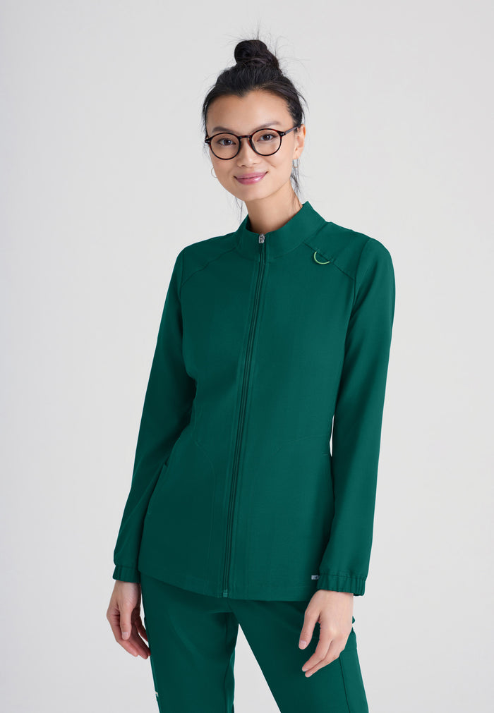 Virtue Warm-Up - Hunter Green - Grey's Anatomy Scrubs