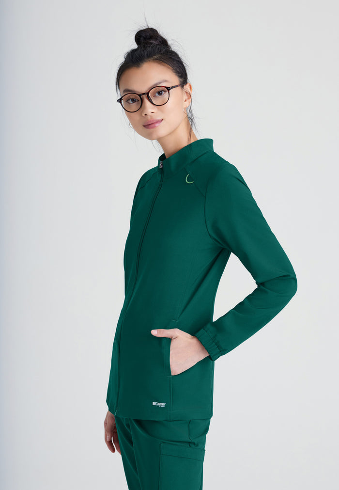 Virtue Warm-Up - Hunter Green - Grey's Anatomy Scrubs