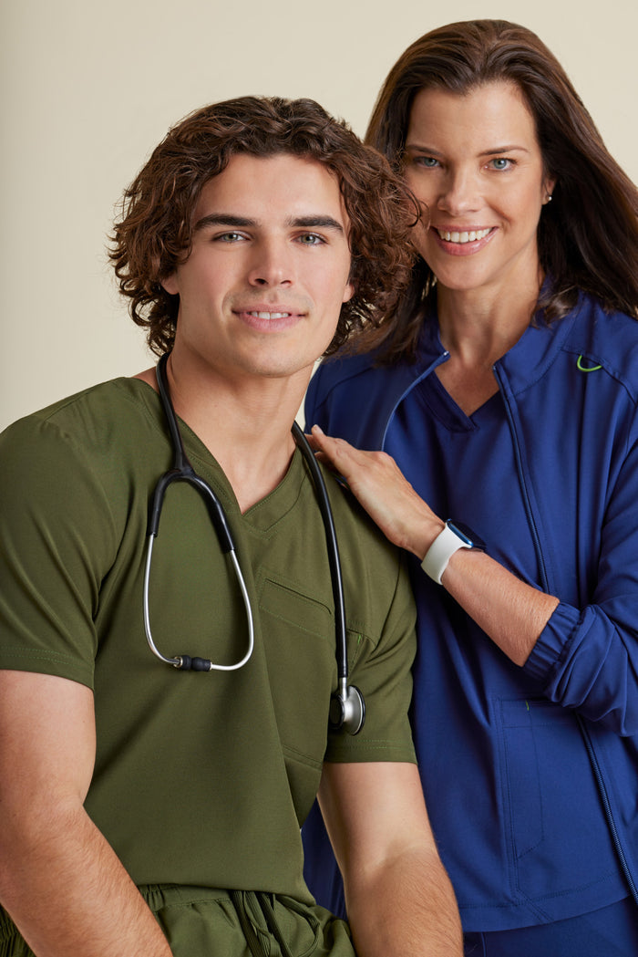 Virtue Warm-Up - Hunter Green - Grey's Anatomy Scrubs