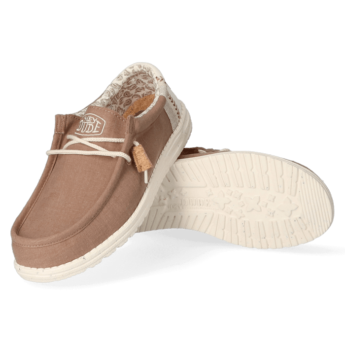 Wally Break Stitch Heren Instappers Clay