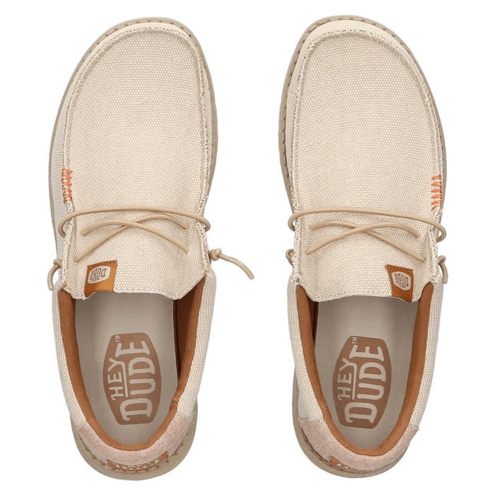 Wally Coastline Jute Heren Instappers Silver